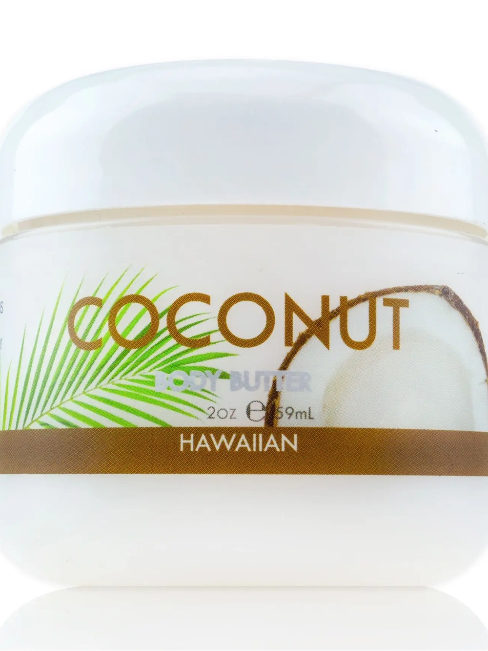Coconut Body Butter with Aloe, Mac. Nut & Coconut Oil 2 oz